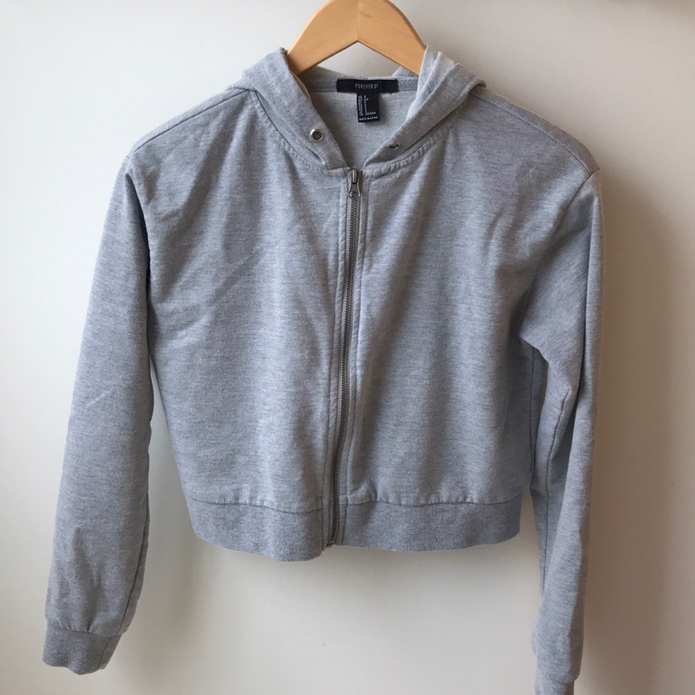 Cropped F21 Hoodie
